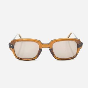 Vintage USS Brown Translucent Sunglasses Frames